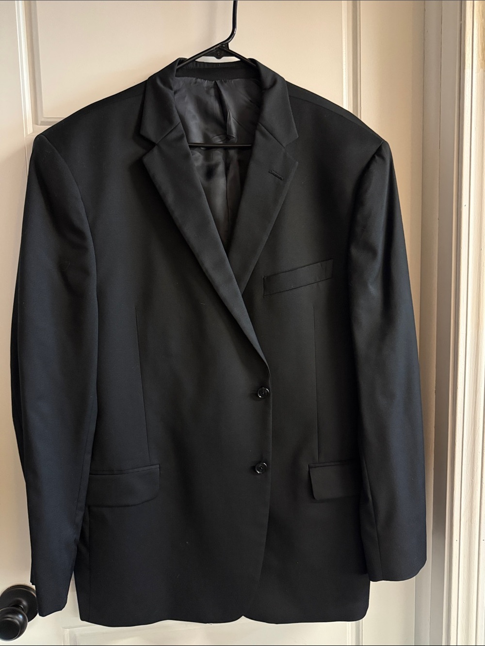 Jos. A. Bank Black Two-Button Men's Suit Jacket